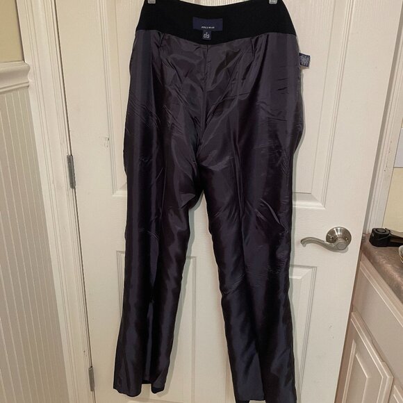 JONES WEAR SIZE 12 NAVY SUIT FULLY LINED JACKET WITH TIES AND SLACKS - Picture 15 of 16